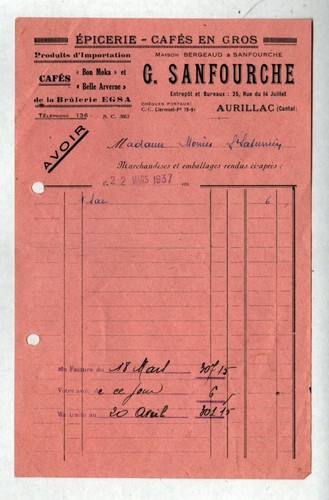 Aurillac cafes epicerie - cafes,